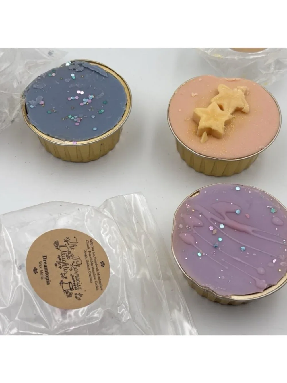 The Pharmacist’s Daughter Vendor Wax Melts 3 Pack Sparks Fly Karma Dreamtopia 3”